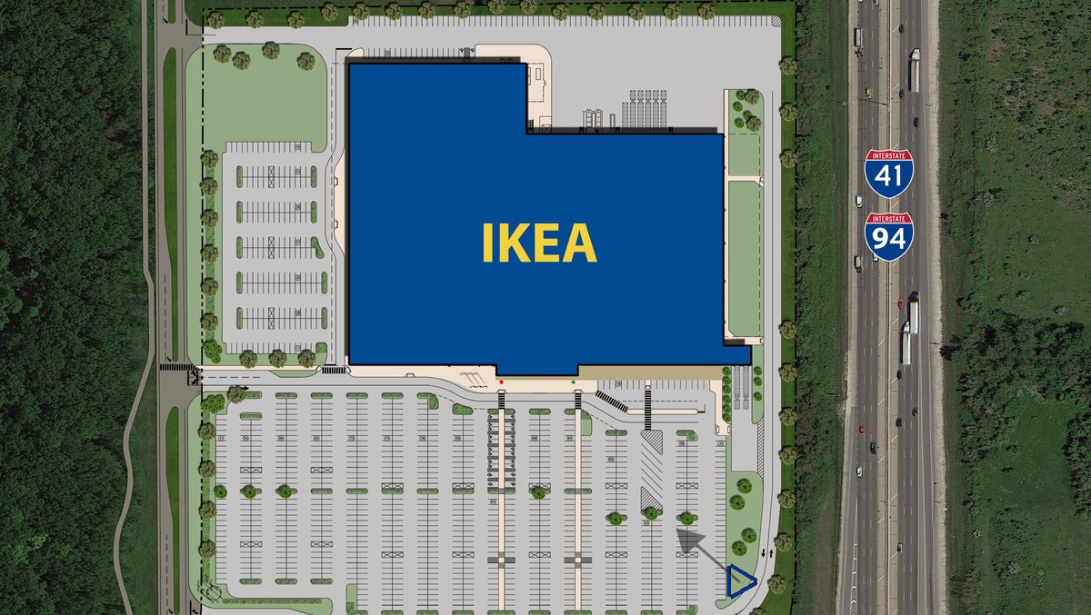 Ikea Oak Creek Wi Site Plan*1200xx4800 2708 0 123 