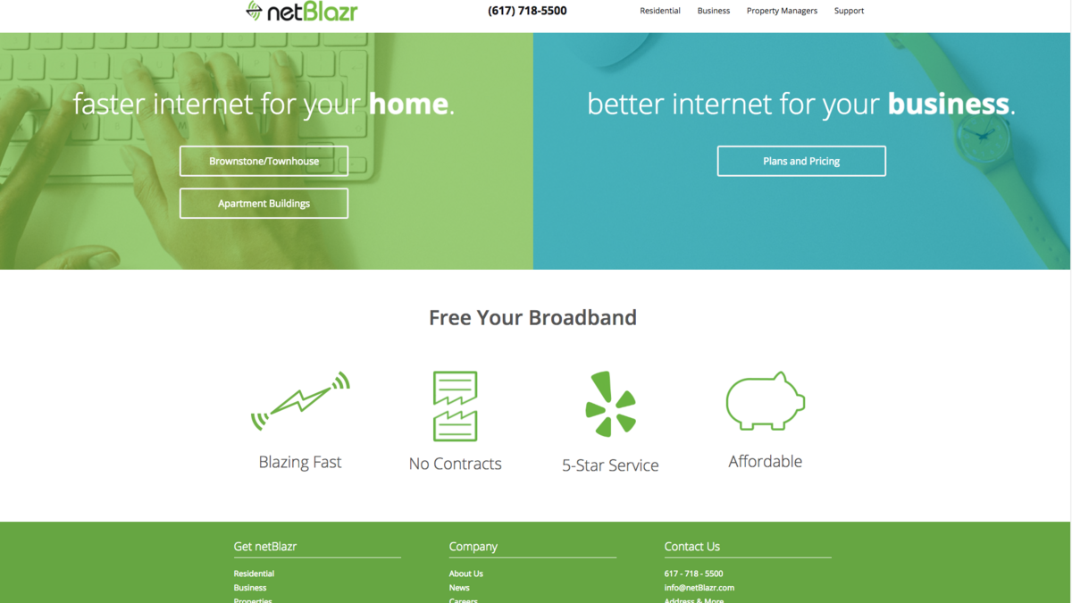 With a 5star rating, Allston startup netBlazr takes on