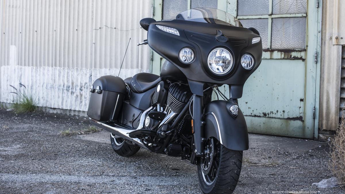 Polaris unveils blacked-out Indian Chieftain Dark Horse motorcycle ...