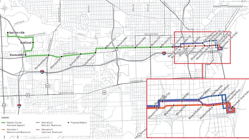 East-west rapid bus line expected to cost up to $45 million - Milwaukee ...