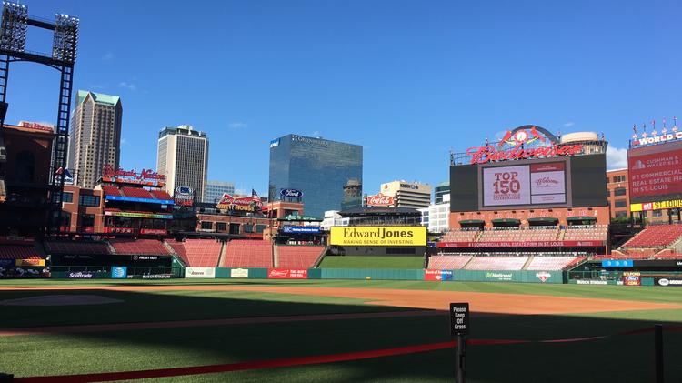 Take a virtual reality tour of the St. Louis Cardinals clubhouse and Busch Stadium with Samsung ...