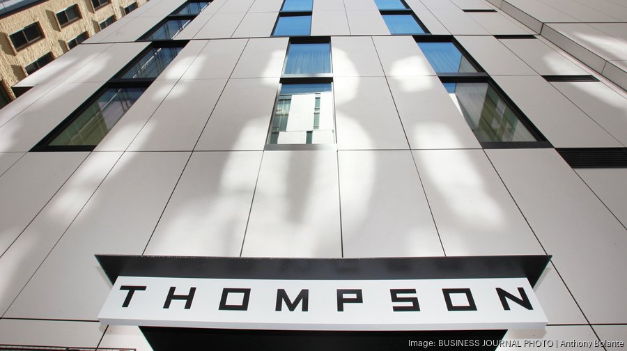 The new Thompson Hotel at 110 Stewart St. in Seattle, Wash.
