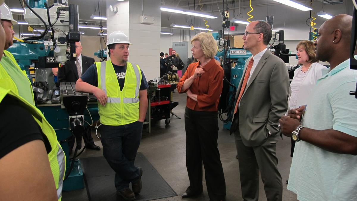 Labor Secretary Perez tours Bucks arena site, MATC apprenticeship ...