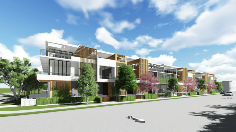 Shoma Group Proposes Townhouse Project In Miami Beach South Shoma Group Plans To Build 11 Townhouses At 1030 15th Street In Miami Beach