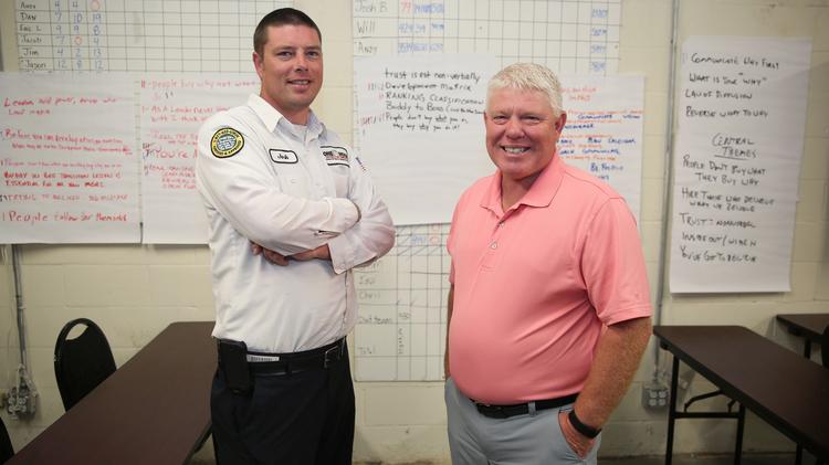 One Hour Heating Air Conditioning Iceship Program Graduates Josh Allen Key Instructor Of The Program And Mike Fowler Owner One