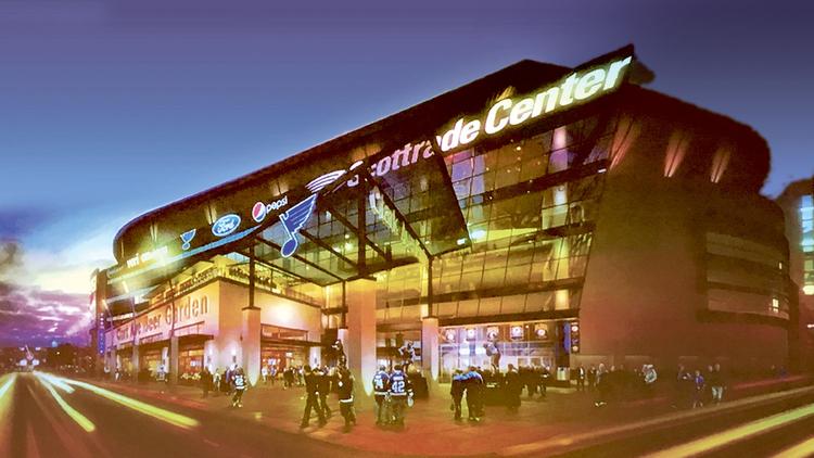 St Louis Lawmakers Ok City Money For Scottrade Center Upgrades Exterior Neighborhood And Concourse Upgrades To Various Entrances Including The Main Clark Street Entrance